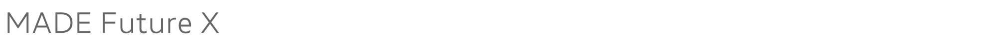 MADE Future X Header MADE Future X Light PERSONAL USE.otf font preview